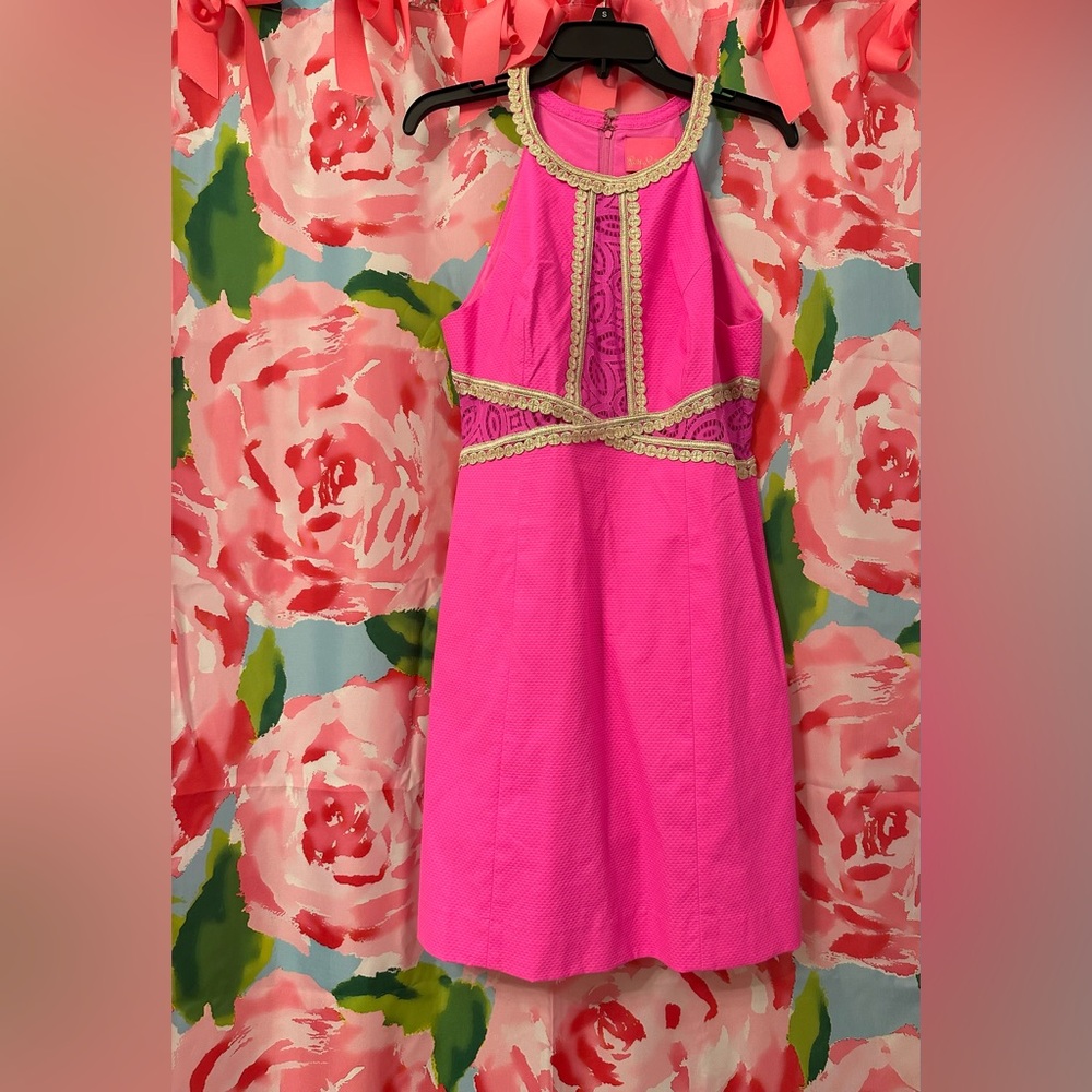 Lily Pulitzer Layne Stretch Shift Dress - Picture 2 of 4